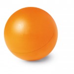 Balle anti-stress personnalisée couleur  orange troisième vue