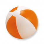 Ballon de plage publicitaire pour entreprises couleur  orange