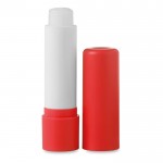 Baume à lèvres personnalisé avec logo couleur  rouge deuxième vue