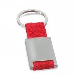 Porte-clés sérigraphié coloré couleur  rouge