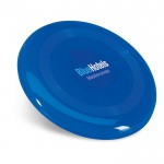 Frisbee personnalisé avec votre logo couleur  bleu avec logo