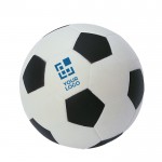 Ballon de football anti-stress pour publicité avec zone d'impression