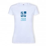 T-shirt blanc en 100% coton 140 g/m2 femme Fruit Of The Loom vue principale