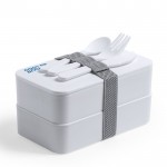 Lunch-box personnalisable antibactérienne avec zone d'impression