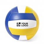 Ballon de volley-ball tricolore avec zone d'impression