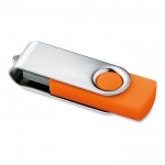 Clé USB personnalisée pas chère couleur orange