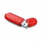 Clé USB personnalisée publicitaire couleur rouge