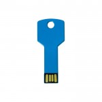 Clé USB personnalisée avec le logo couleur bleu
