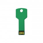 Clé USB personnalisée avec le logo couleur vert