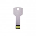 Clé USB personnalisée avec le logo couleur argenté