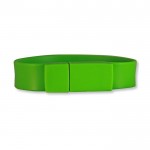 Bracelet USB personnalisée publicitaire couleur vert