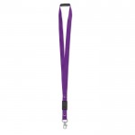 Tour de cou USB personnalisé pour entreprise couleur violet