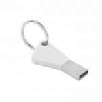 Clé USB personnalisée avec logo couleur blanc