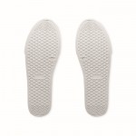 Zapatillas de cuero sintético ligeras con suela de goma talla 38 couleur blanc dixième vue