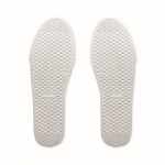Zapatillas ligeras en cuero sintético con suela de goma talla 41 couleur blanc dixième vue