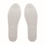 Zapatillas ligeras de cuero sintético con suela de goma talla 45 couleur blanc dixième vue
