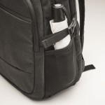 Mochila de RPET para portátil con varios bolsillos acolchados 15'' couleur noir cinquième vue photographique