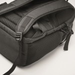 Mochila de RPET para portátil con varios bolsillos acolchados 15'' couleur noir sixième vue photographique