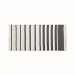Serviette SEAQUAL® coton-polyester recyclés 300g/m² 70x140cm couleur gris deuxième vue