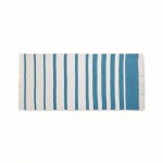Serviette SEAQUAL® coton-polyester recyclés 300g/m² 70x140cm couleur turquoise deuxième vue