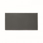 Serviette SEAQUAL® coton-polyester recyclés 500g/m² 70x140cm couleur gris deuxième vue