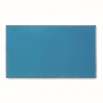 Serviette SEAQUAL® en matériau recyclé 500 g/m² 100x170cm couleur turquoise deuxième vue