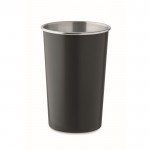 Vaso reutilizable de acero inoxidable reciclado 300ml couleur noir