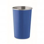 Vaso reutilizable de acero inoxidable reciclado 300ml couleur bleu roi