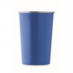 Vaso reutilizable de acero inoxidable reciclado 300ml couleur bleu roi deuxième vue