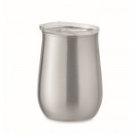 Vaso de acero inoxidable reciclado con tapa deslizante 500ml couleur argenté mat deuxième vue