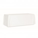 Mantel rectangular de poliéster para eventos 280x210cm 180 g/m2 couleur blanc