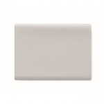 Mantel rectangular de poliéster para eventos 280x210cm 180 g/m2 couleur blanc quatrième vue