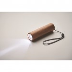 Lampe de poche en bois rechargeable à 3 modes 5W couleur bois deuxième vue photographique