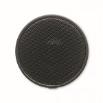 Haut-parleur sans fil avec boîtier en matériau recyclé 3W couleur noir cinquième vue