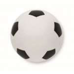 Baume à lèvres SPF10 vanille en ABS forme ballon de football couleur blanc/noir quatrième vue