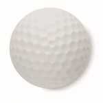Baume à lèvres SPF10 vanille en ABS forme balle de golf couleur blanc quatrième vue