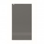 Serviette en coton bio douce et absorbante 360 g/m² 50x30 couleur gris troisième vue