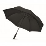 Parapluie tempête très résistant couleur noir troisième vue