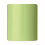 Tasse classique en céramique couleur vert cinquième vue