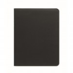 Portefeuille personnalisé à compartiments couleur noir deuxième vue