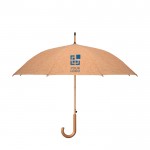 Parapluie original en liège avec zone d'impression