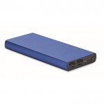 Power Bank 10000 mAh avec USB de type C couleur bleu roi