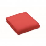 Couverture légère en polaire 130 g/m2 couleur rouge