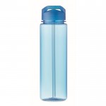 Botella de Tritan Renew™ antifugas con pajita para deporte 650ml couleur bleu cinquième vue