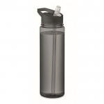 Botella de Tritan Renew™ antifugas con pajita para deporte 650ml couleur gris deuxième vue