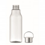 Botella de Tritan Renew™ antifugas con tapa con asa de acero 800ml couleur transparent quatrième vue