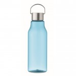 Botella de Tritan Renew™ antifugas con tapa con asa de acero 800ml couleur bleu troisième vue