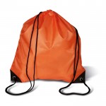 sacs à cordon personnalisés économiques couleur  orange