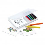 Ensemble de 4 crayons de couleur personnalisés couleur  multicolore deuxième vue