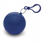 Imperméable publicitaire en boule ronde couleur  bleu
